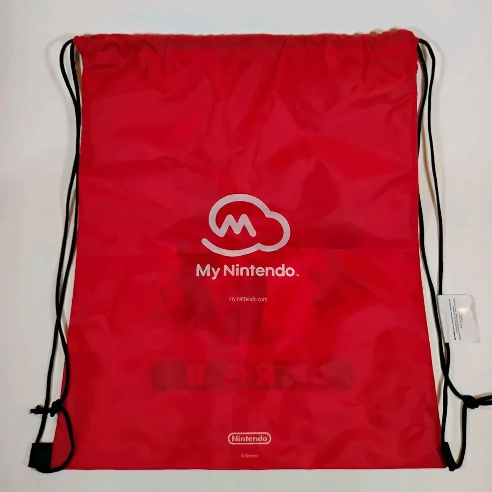 Super Mario Drawstring Bag, My Nintendo Play Tour 2024